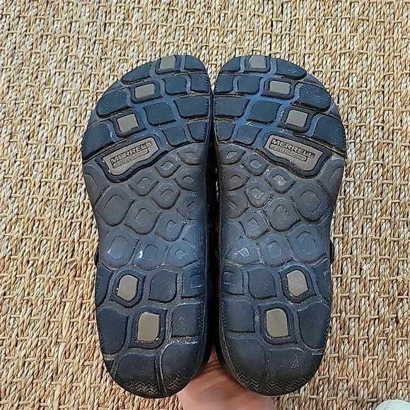 MERRELL Dassie buckle leather brown slip-on shoes. J69082 Size 8.5. - Picture 7 of 8